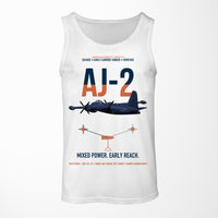 Thumbnail for AJ-2 Savage Tanker design on white tank top