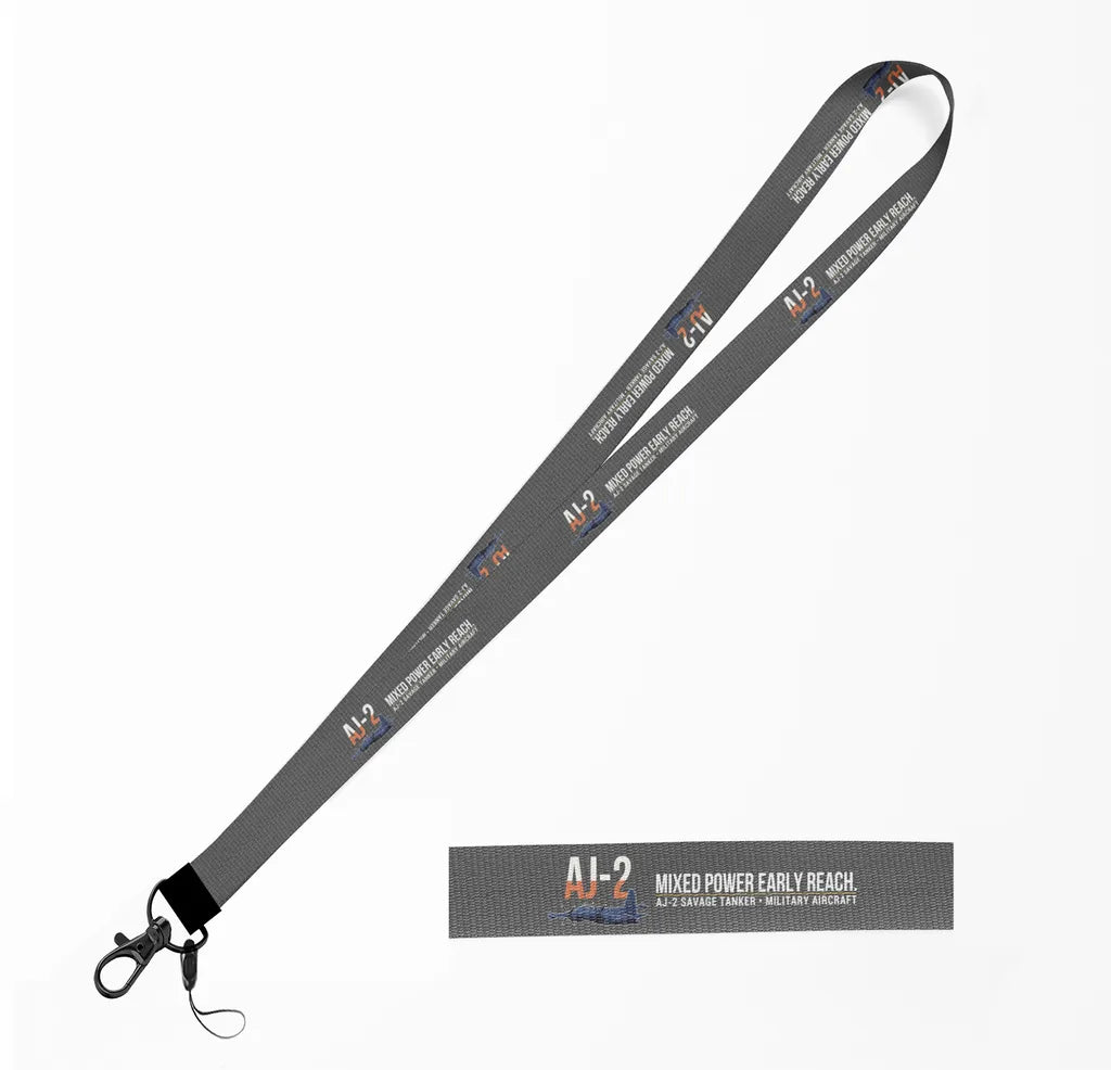 AJ-2 Savage Tanker lanyard - gray