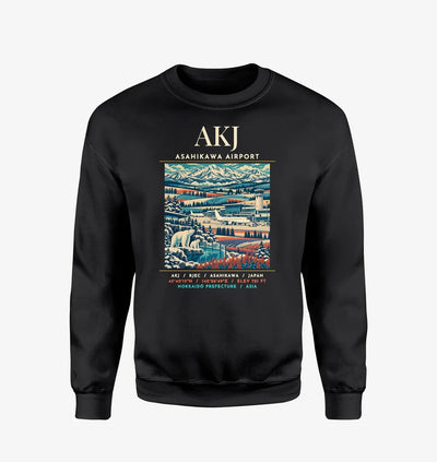 AKJ - Poster - Sweatshirt - Black