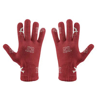 Thumbnail for Auckland Airport (AKL) Gloves - Gloves - Full - Pattern - Red