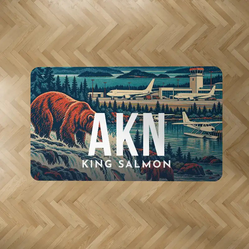 King Salmon Airport (AKN) Carpets - Carpet Rectangle - Scene V2