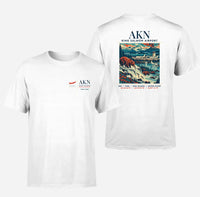 Thumbnail for AKN - Poster - Double-Side T-Shirt - White