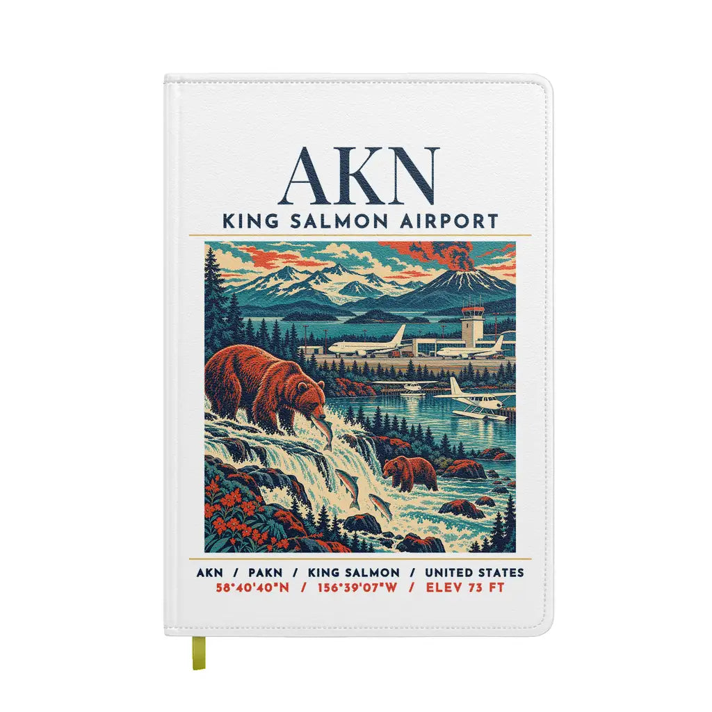 AKN - Poster - Notebook - White
