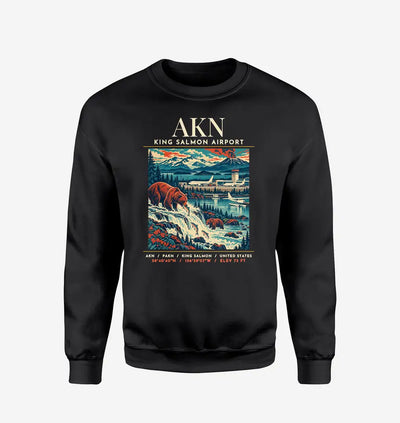 AKN - Poster - Sweatshirt - Black