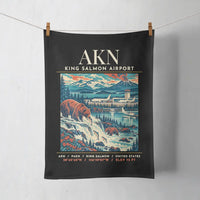 Thumbnail for AKN - Poster - Towel - Black