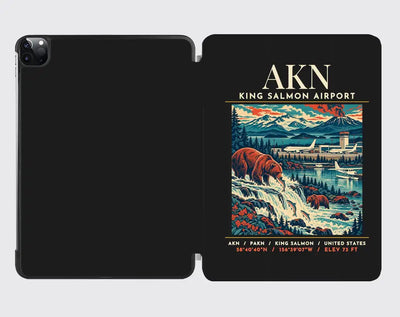 AKN - Poster - iPad Case - Black