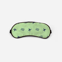 Thumbnail for King Salmon Airport (AKN) Sleep Masks - Sleep Mask - Pattern - Light Green