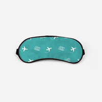 Thumbnail for King Salmon Airport (AKN) Sleep Masks - Sleep Mask - Pattern - Turquoise