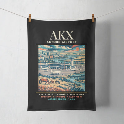 AKX - Poster - Towel - Black