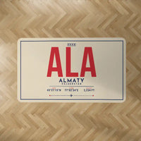 Thumbnail for Almaty International Airport (ALA) Carpets - Carpet Rectangle - ID Tag - Beige V2