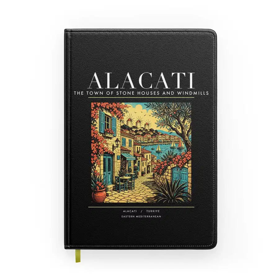 ALACATI - Poster - Notebook - Black