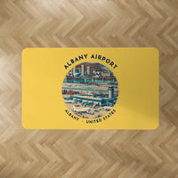 Thumbnail for Albany International Airport (ALB) Carpets - Carpet Rectangle - Badge - Yellow V2