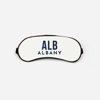 Thumbnail for Albany International Airport (ALB) Sleep Masks - Sleep Mask - Code - White