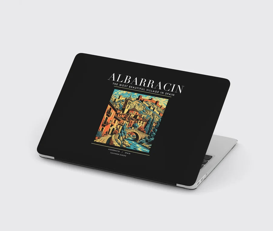 ALBARRACIN - Poster - MacBook Case - Black