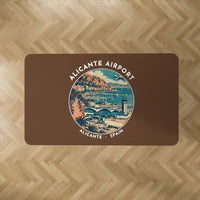 Thumbnail for Alicante-Elche Miguel Hernandez Airport (ALC) Carpets - Carpet Rectangle - Badge - Brown V2