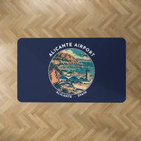 Thumbnail for Alicante-Elche Miguel Hernandez Airport (ALC) Carpets - Carpet Rectangle - Badge - Dark Blue V2