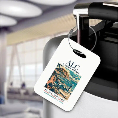 ALC - Poster - Luggage Tag - White