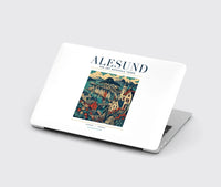 Thumbnail for ALESUND - Poster - MacBook Case - White