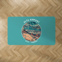Thumbnail for Alta Airport (ALF) Carpets - Carpet Rectangle - Badge - Turquoise V2