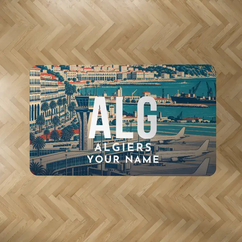 Houari Boumediene Airport (ALG) Carpets - Carpet Rectangle - Scene + Name V2