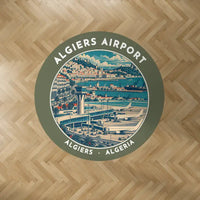 Thumbnail for Houari Boumediene Airport (ALG) Carpets - Carpet Round - Badge - Green Army V2