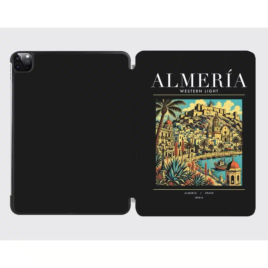 ALMERÍA - Poster - iPad Case - Black