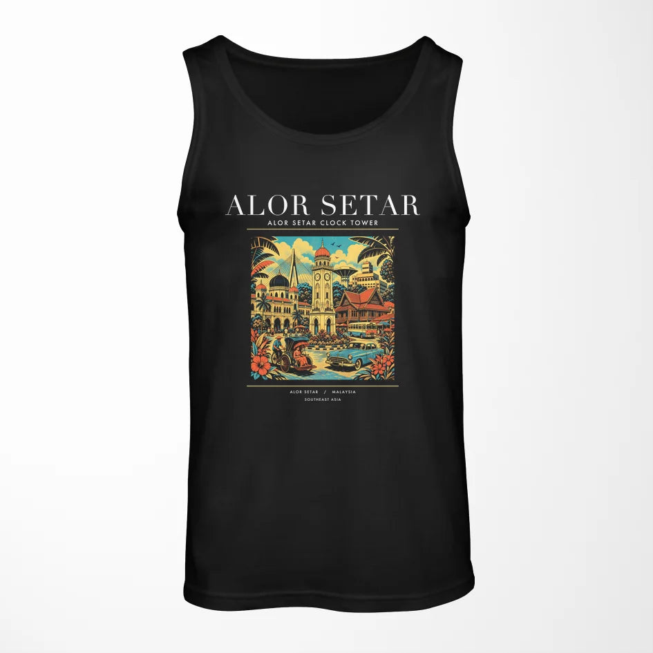 ALOR SETAR - Poster - Tank Top - Black