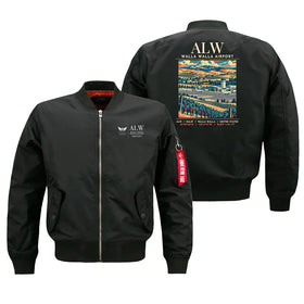 Walla Walla Regional Airport (ALW) Bomber Jacket