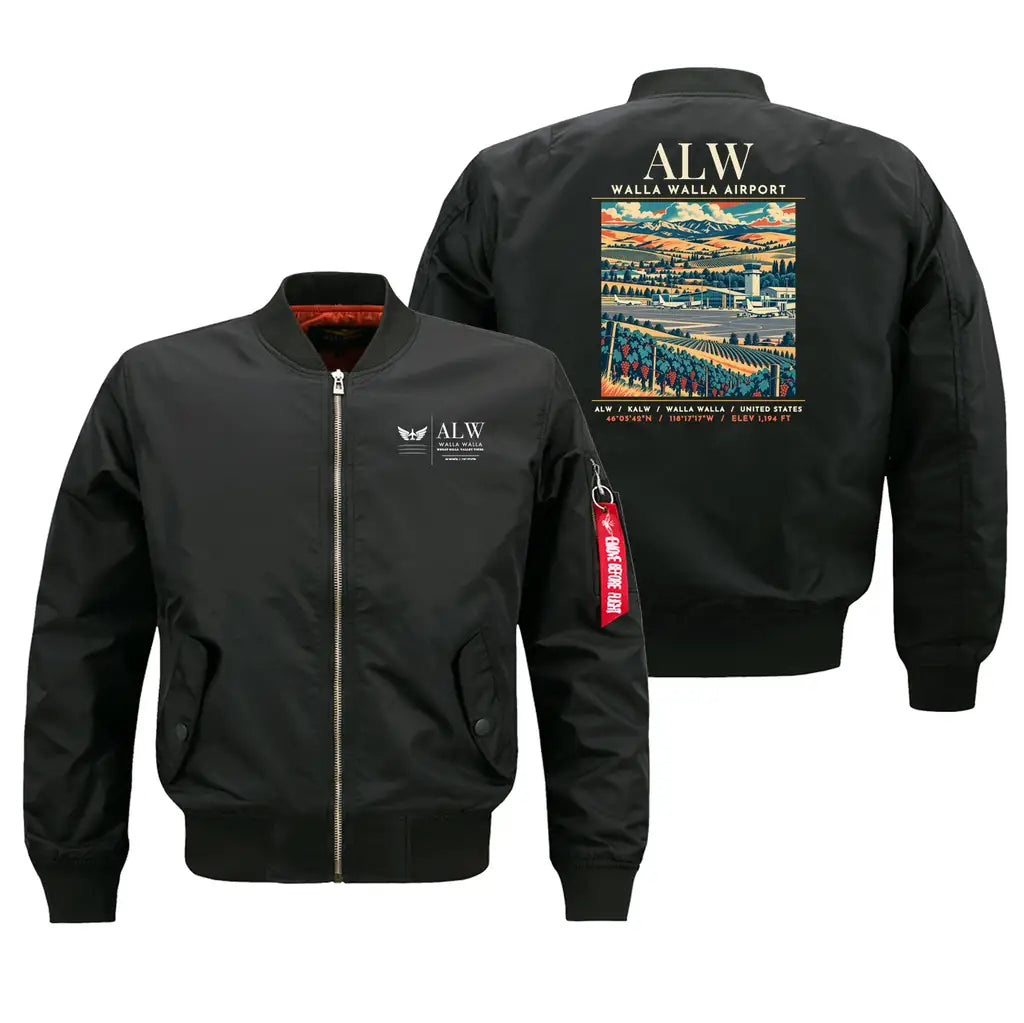 ALW - Poster - Bomber Jacket - Black