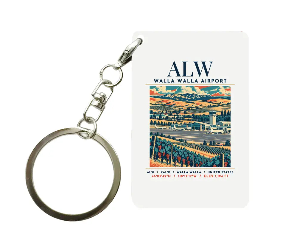 ALW - Poster - Key Chain - White