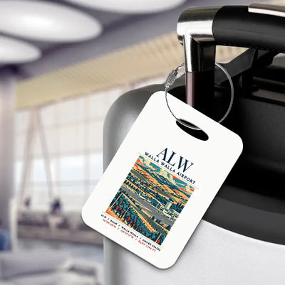 ALW - Poster - Luggage Tag - White