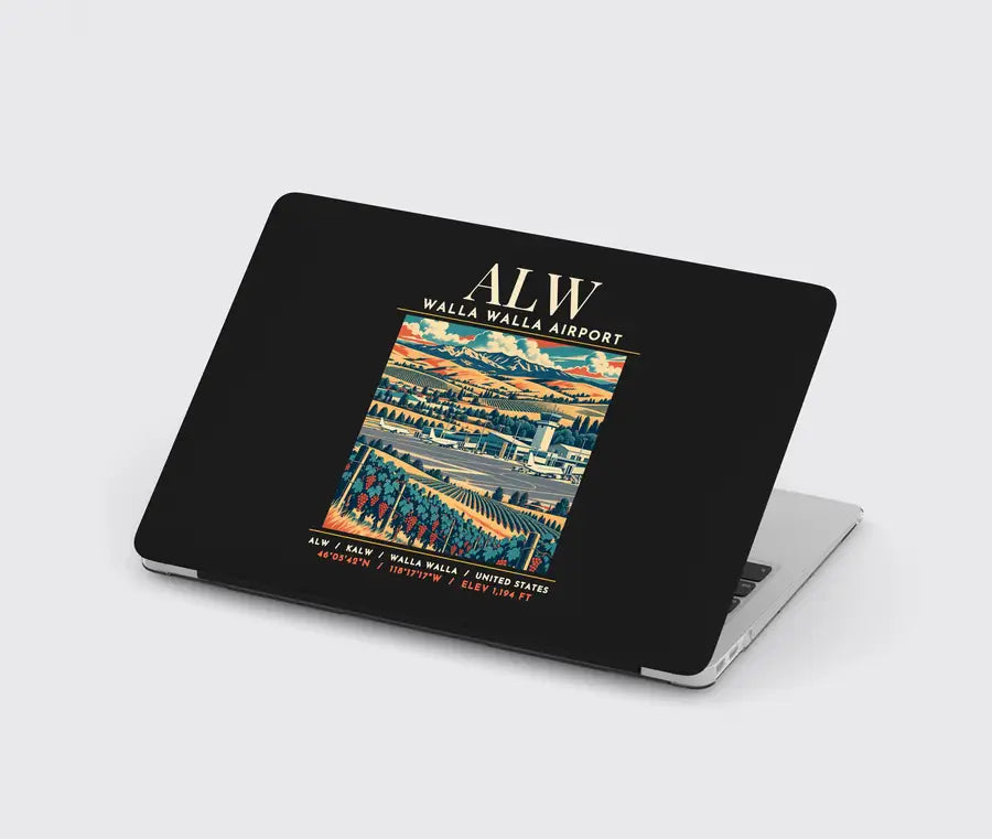 ALW - Poster - MacBook Case - Black