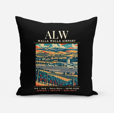 ALW - Poster - Pillow - Black