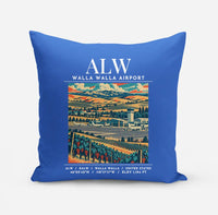 Thumbnail for ALW - Poster - Pillow - Blue