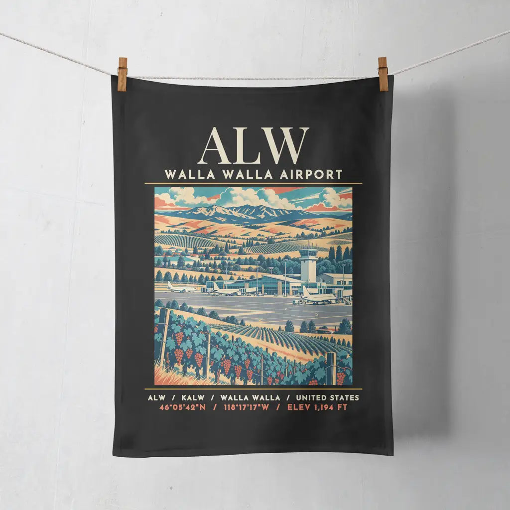 ALW - Poster - Towel - Black