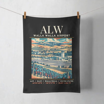 ALW - Poster - Towel - Black