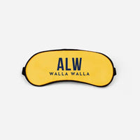 Thumbnail for Walla Walla Regional Airport (ALW) Sleep Masks - Sleep Mask - Code - Yellow