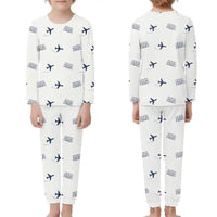 Thumbnail for Rick Husband Amarillo International Airport (AMA) Pajamas - Children Pajamas - White