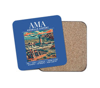Thumbnail for AMA - Poster - Coaster - Blue