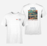 Thumbnail for AMA - Poster - Double-Side T-Shirt - White
