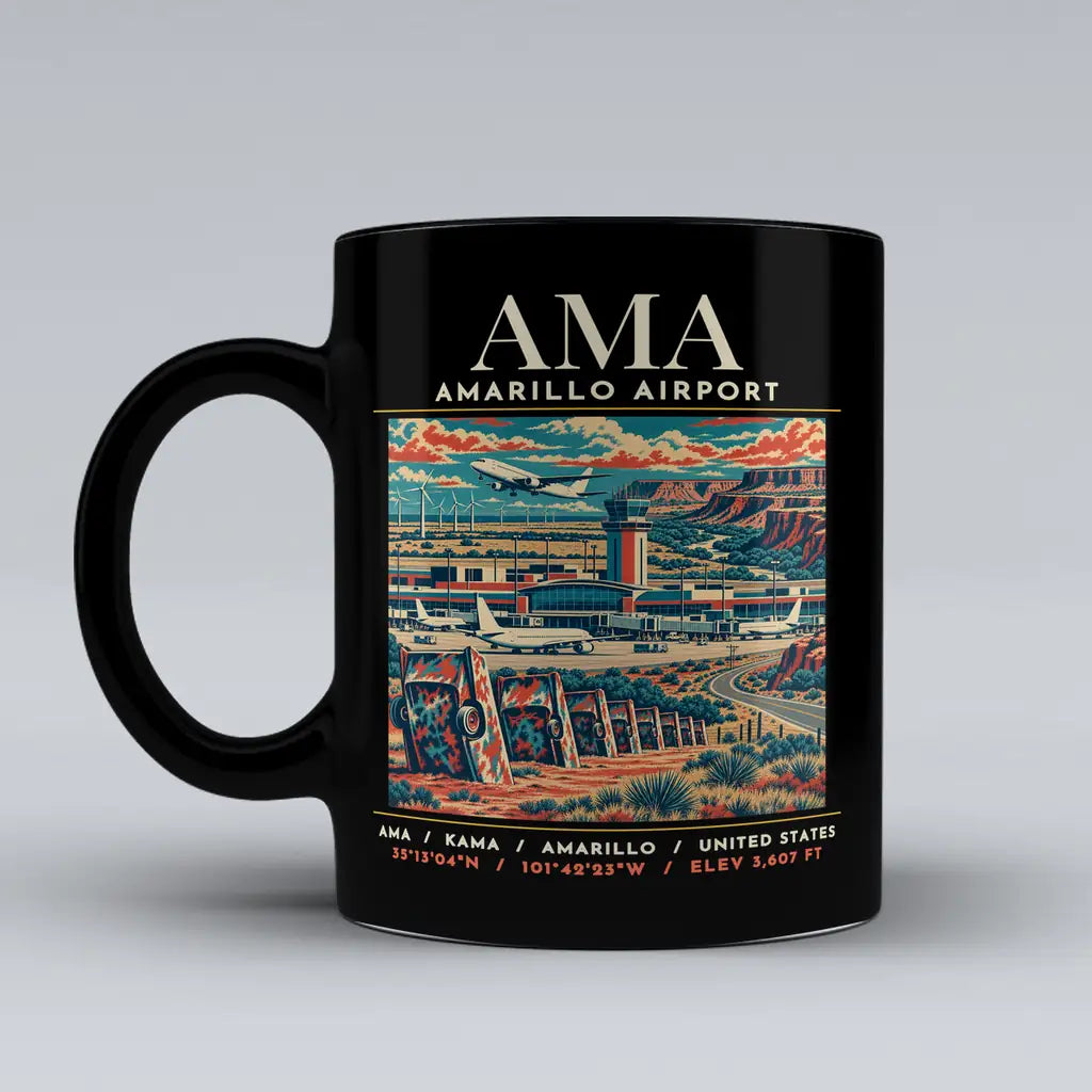 AMA - Poster - Mug - Black
