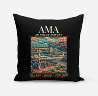 Thumbnail for AMA - Poster - Pillow - Black