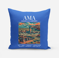 Thumbnail for AMA - Poster - Pillow - Blue