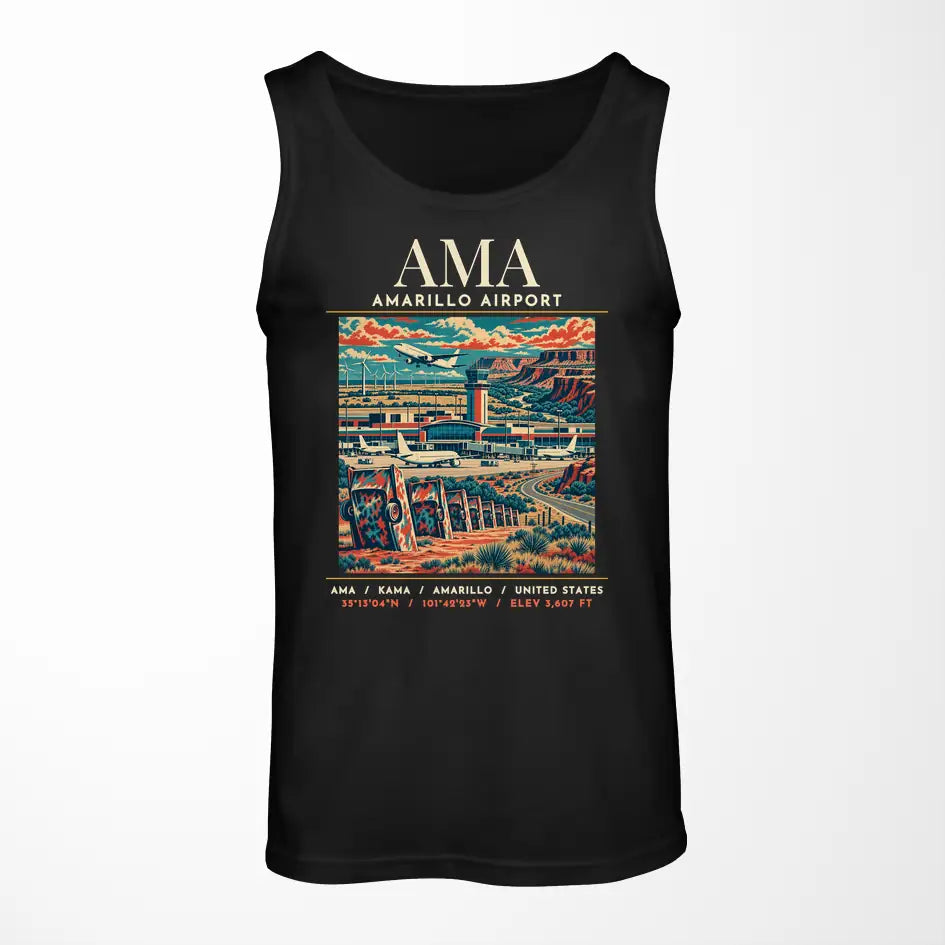 AMA - Poster - Tank Top - Black