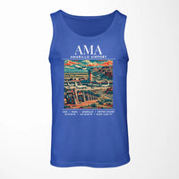 Thumbnail for AMA - Poster - Tank Top - Blue