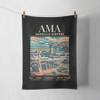 Thumbnail for AMA - Poster - Towel - Black