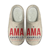 Thumbnail for Rick Husband Amarillo International Airport (AMA) Slippers & Flip Flops - Slippers - Cotton - Code - Same - Beige