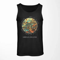 Thumbnail for AMELIA ISLAND - Badge - Tank Top - Black