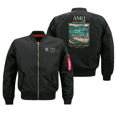 AMQ - Poster - Bomber Jacket - Black