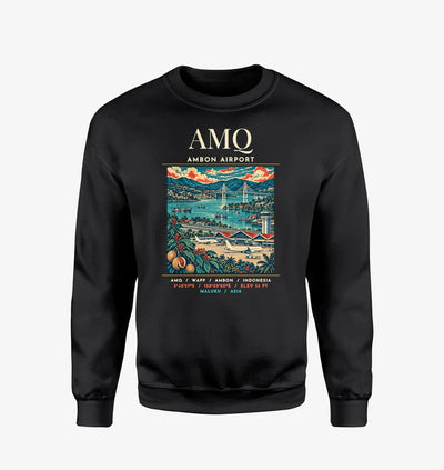 AMQ - Poster - Sweatshirt - Black